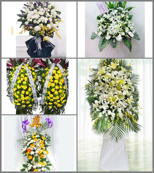 福建莆田秀屿区东峤镇珠江村白事花篮预定
